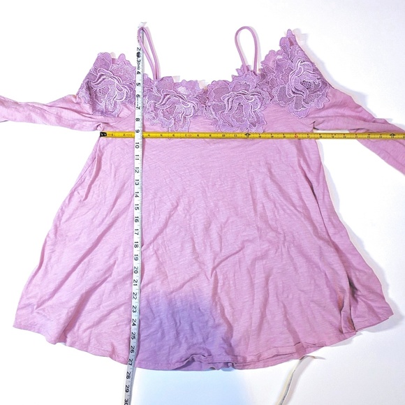 Meadow Rue off shoulder lace top S - Picture 5 of 5